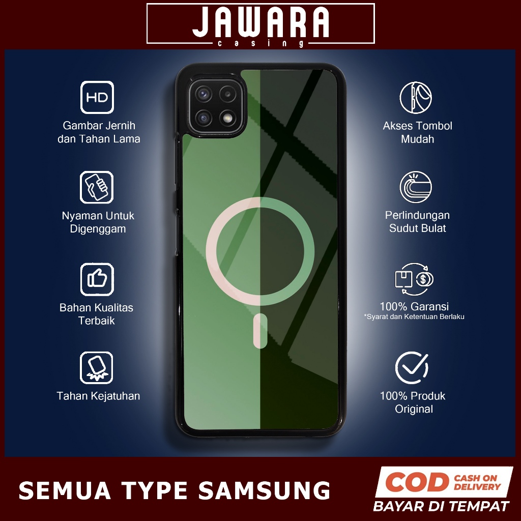 Case Samsung A22 5G Casing Samsung A22 5G [MAGS] Premium Case Glossy Case Hp Samsung Jawara Casing H
