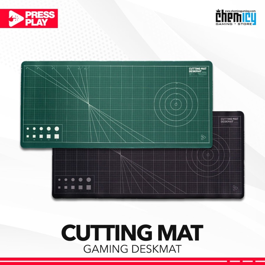 Press Play Cutting Mat Deskmat Cloth Gaming Mousepad