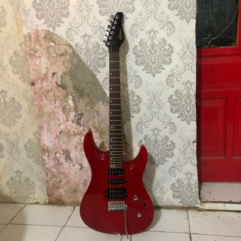 Gitar Elektrik Gillmore HSS Superstrat