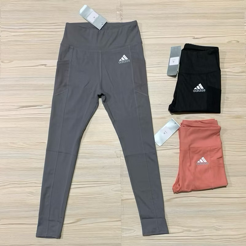 CELANA LEGGING WANITA ADIDAS HIGH WAIST OLAHRAGA RUNNING YOGA LADIES