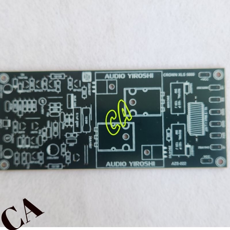 PCB DRIVER POWER AMPLIFIER YIROSHI CROWN XLS 5000 WATT