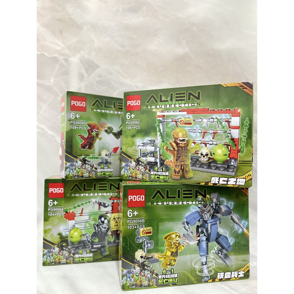 MAINAN ANAK Lego POGO Alien | Puzzle Lego | UnikAjaib