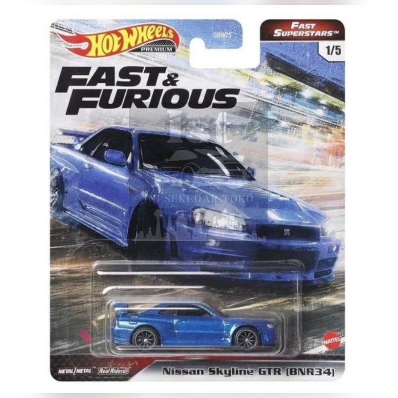 Hot Wheels Premium Nissan Grt R34 Premium