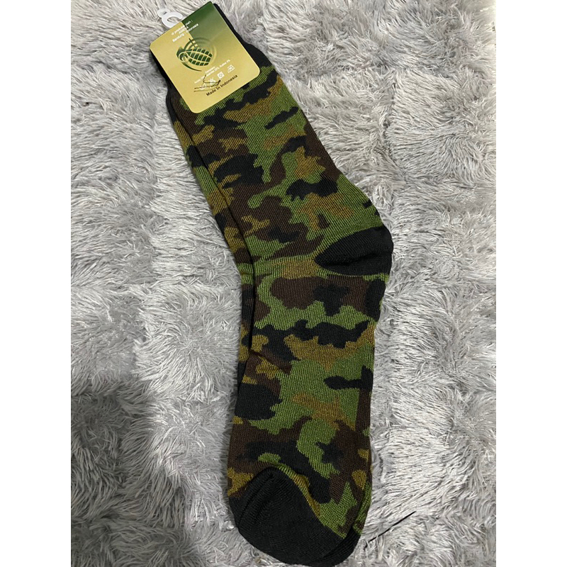 Kaos Kaki Loreng TNI tebal original