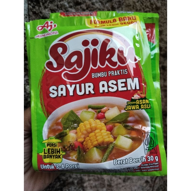 

Sajiku Bumbu Praktis Sayur Asem 1 Renceng isi 10 Sachet