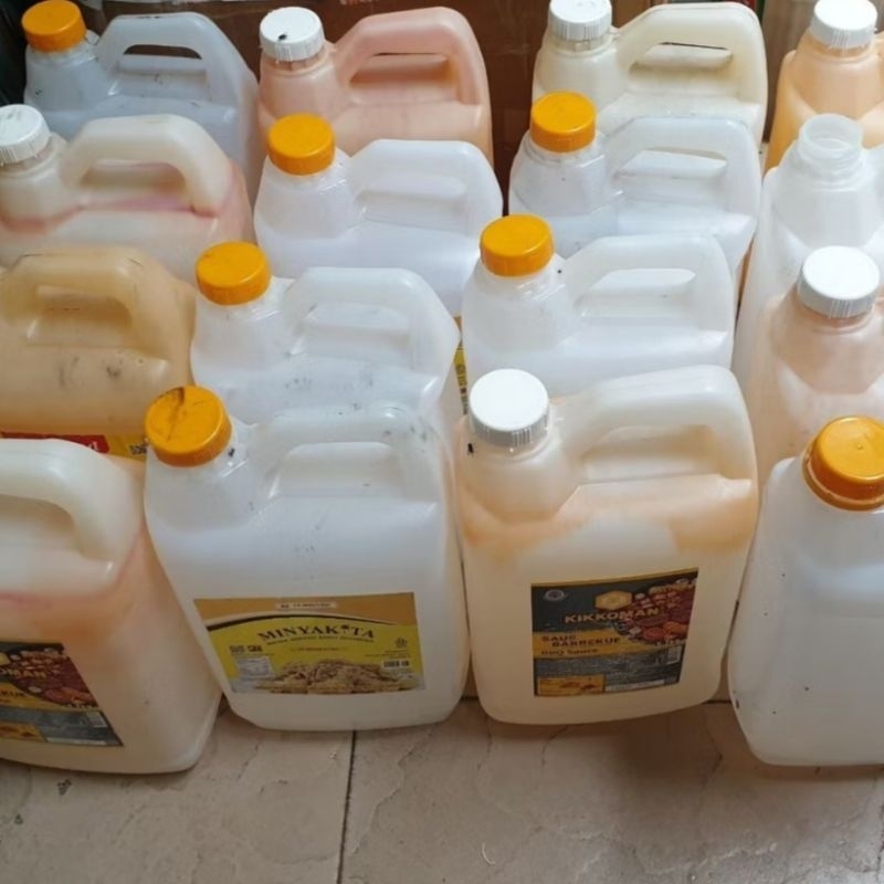Jerigen BEKAS 5 ltr (BEKAS SAOS/MINYAK GORENG