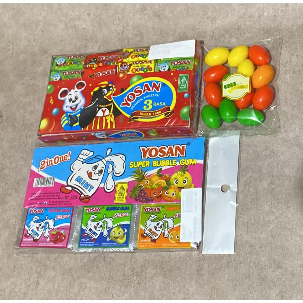 

Ngemil Boss - Paket Permen Karet - 3 Macam