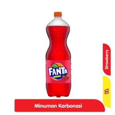 

Fanta Minuman Soda Rasa Stroberi Botol 1L