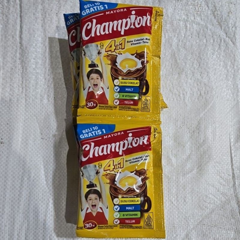 

Susu energen champion coklat renceng isi 11