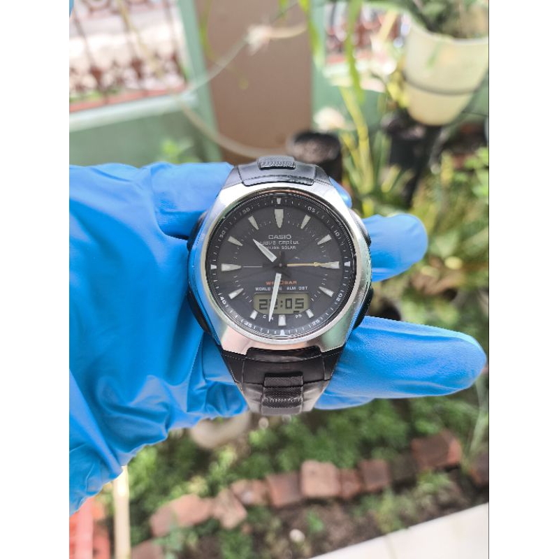 (Harga Net) Jam Tangan Casio WVA-430J All Original JDM (Japan Domestic Market) Tough Solar ( Baterai