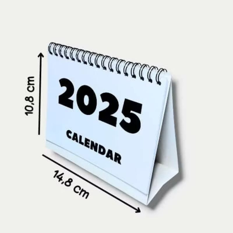 

(New Model Horizontal) Kalender Meja 2025 / Calender Meja 2025 / Kalender Model Horizontal / Kalender 2025 / Calender 2025