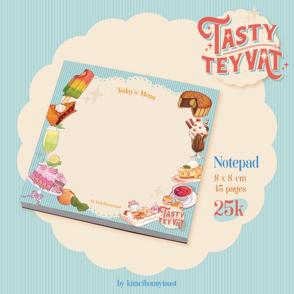 

Tasty Teyvat Memopad