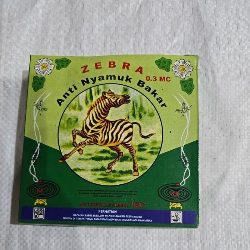 Obat nyamuk bakar zebra bakar ( ZEBRA BIASA )