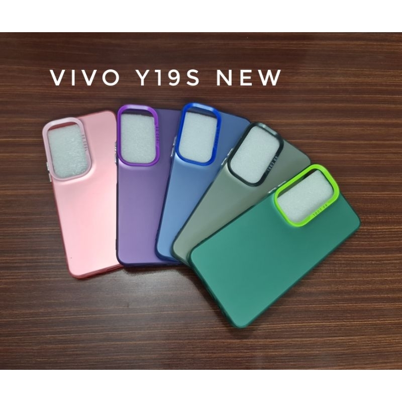 SOFTCASE IMD MATTE HYBRID VIVO Y19S NEW / CASING VIVO Y19S 2024