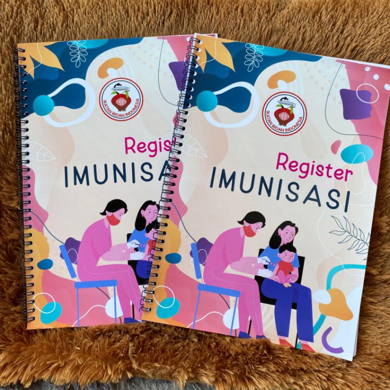 

Buku Register Bidan Imunisasi Ukuran A4 Spiral