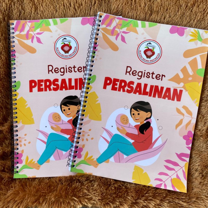 

Buku Register Bidan Persalinan Ukuran A4 Spiral