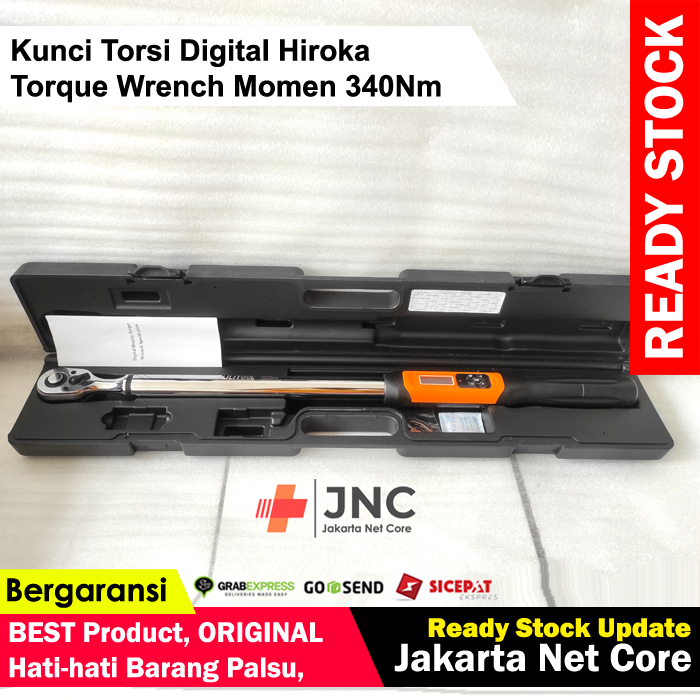 Kunci Torsi Digital Hiroka 340 Nm Torque Wrench Momen Power Max 340Nm