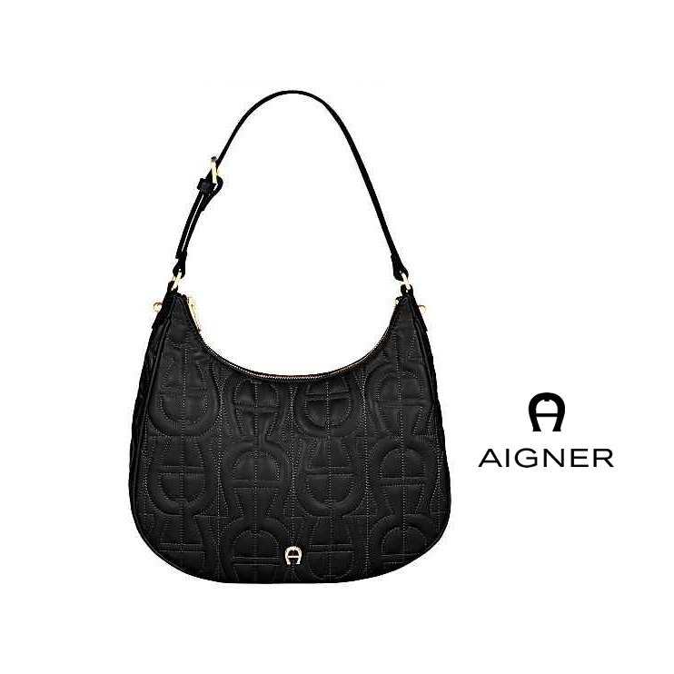 Diadora logo hobo bag M Aigner tas wanita