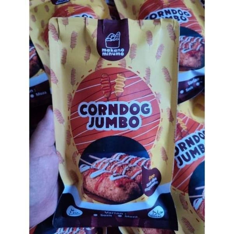 

MM_PBL. [ Corndog JUMBO Frozen Premium isi @3pcs varian mix dan full moza]