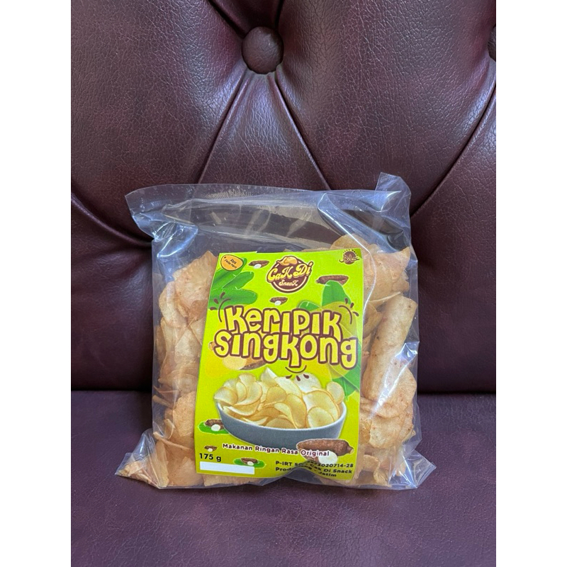 

Keripik Singkong premium Cakdi 175gram asli Malang