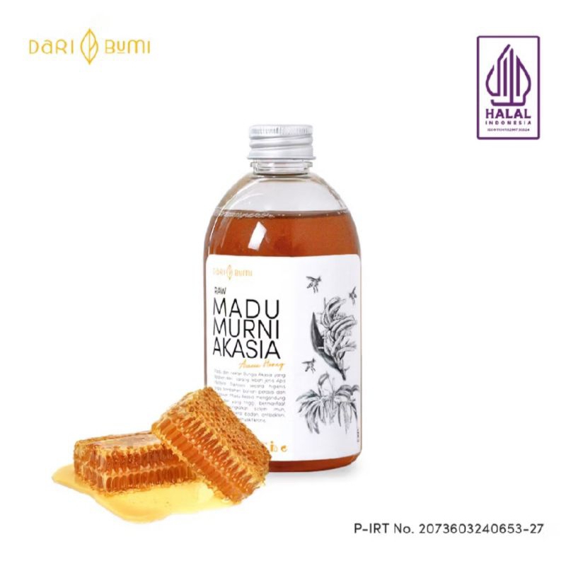 

Dari Bumi Madu Murni Akasia 650 Gr Raw Honey Asli