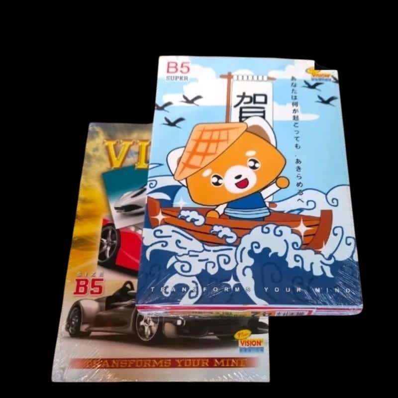 

buku tulis boxy vision 42 (uk. B5 besar)