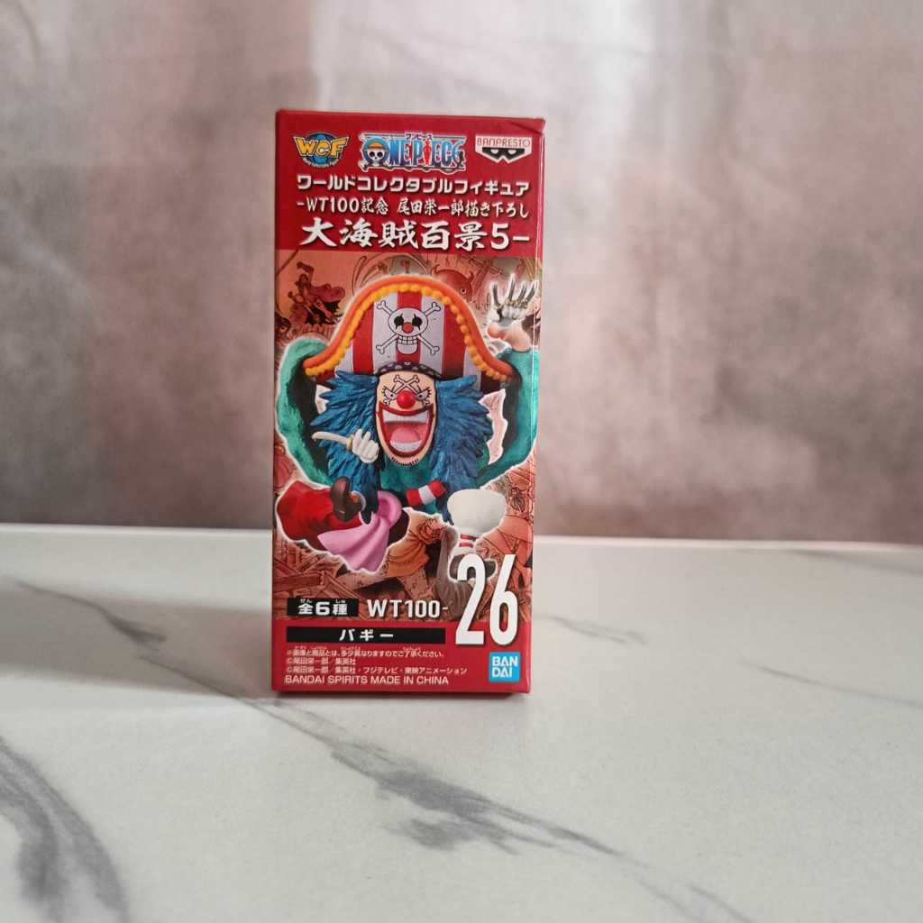 Figure Original Japan WCF One Piece WT100 vol.5 Buggy