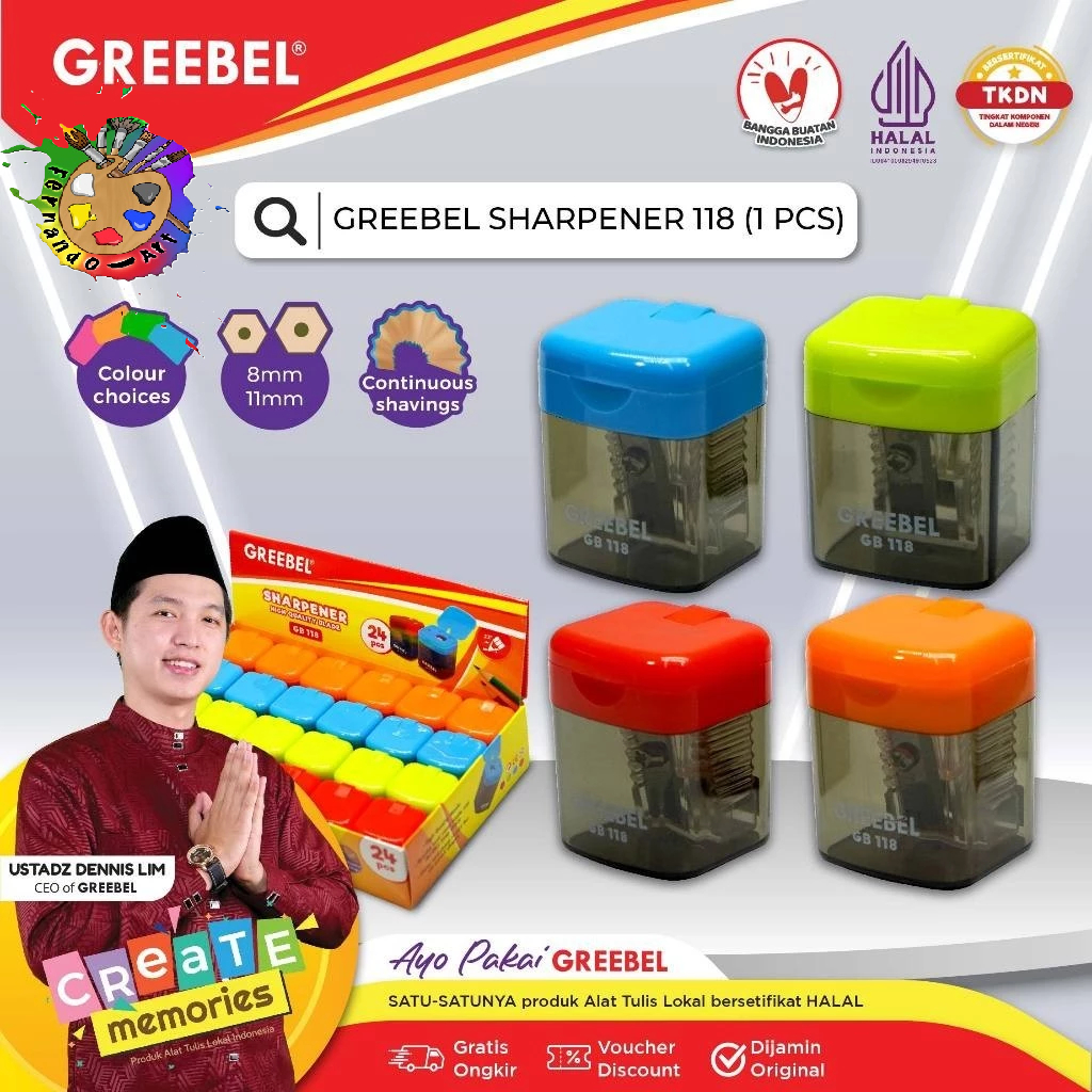 

Rautan Greebel GB 118 / GREEBEL SHARPENER GB 118