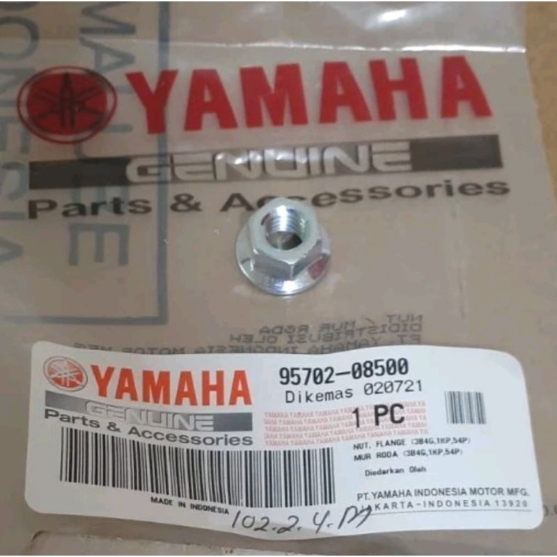 Mur baut 12 Leher Knalpot Yamaha Nmax, Aerox 155, XMax 250, R15 V2 V3, Xabre, Vixion R, Lexi, Freego