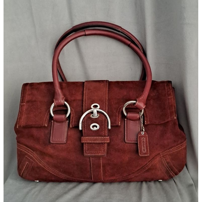 Coach Merah Tas Wanita