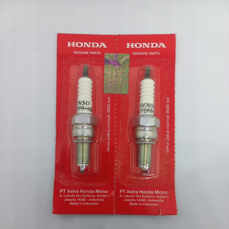 Busi Motor Spark Plug U27EPR-N9 Denso - BeAT Sporty eSP, BeAT POP eSP, Vario 110 eSP, CBR 150R, Supr