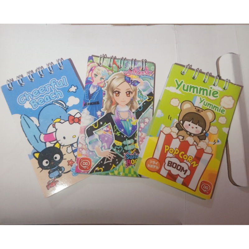 

Memo Spiral Buku Karakter - Buku Memo Anak Murah Bergambar