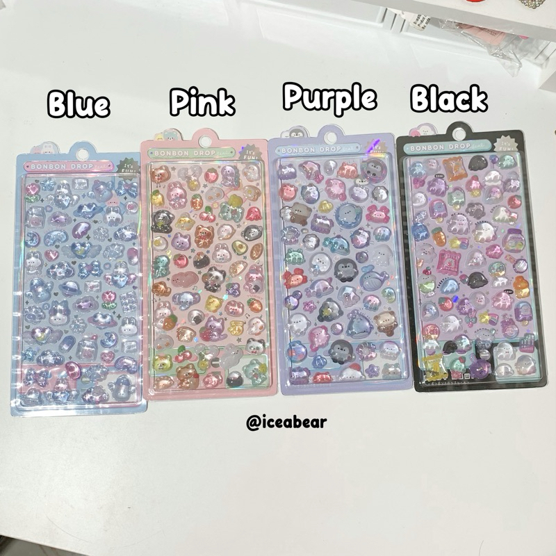 

[READY STOCK LIMITED] BONBON DROP sticker original 3D puffy ohsome kkv
