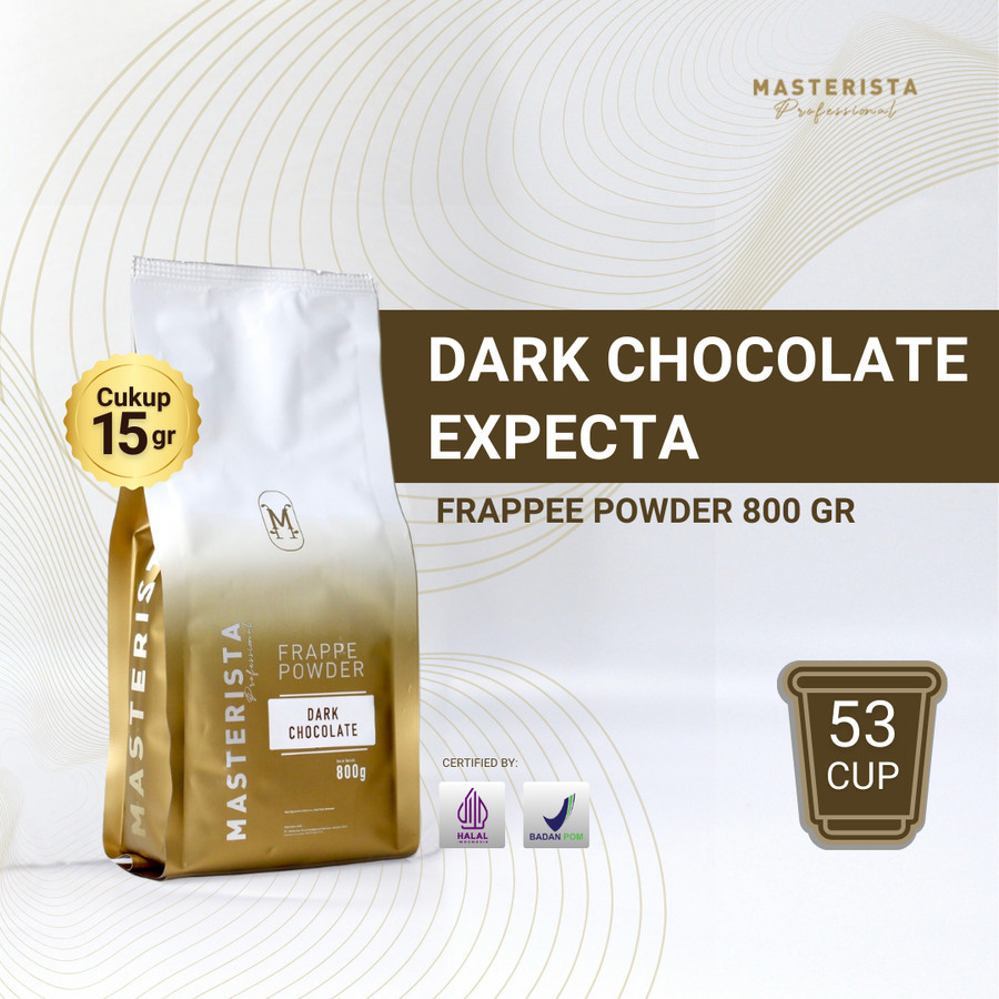 

Masterista Frappe Powder Bubuk Minuman Dark Chocolate 800 gr