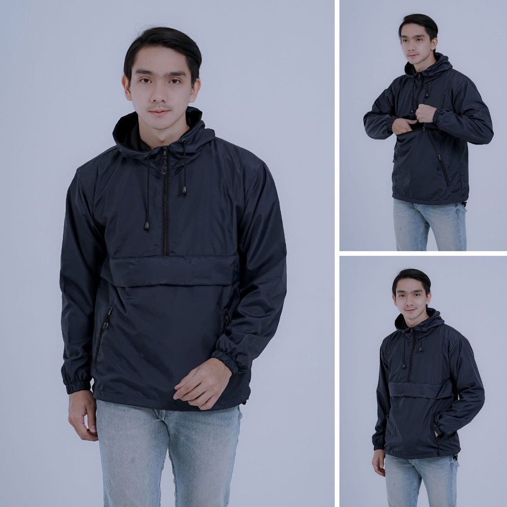 INSCLO - JACKET CAGOULE ORIGINAL INSCLO / JAKET CAGOULE PRIA SIMPLE HOODIE POLOS PARASUT