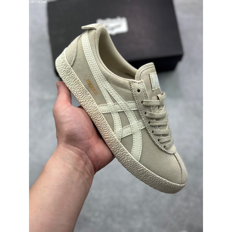 Promo Sepatu ONITSUKA TIGER DELEGATION CREAM WHITE /UNISEX