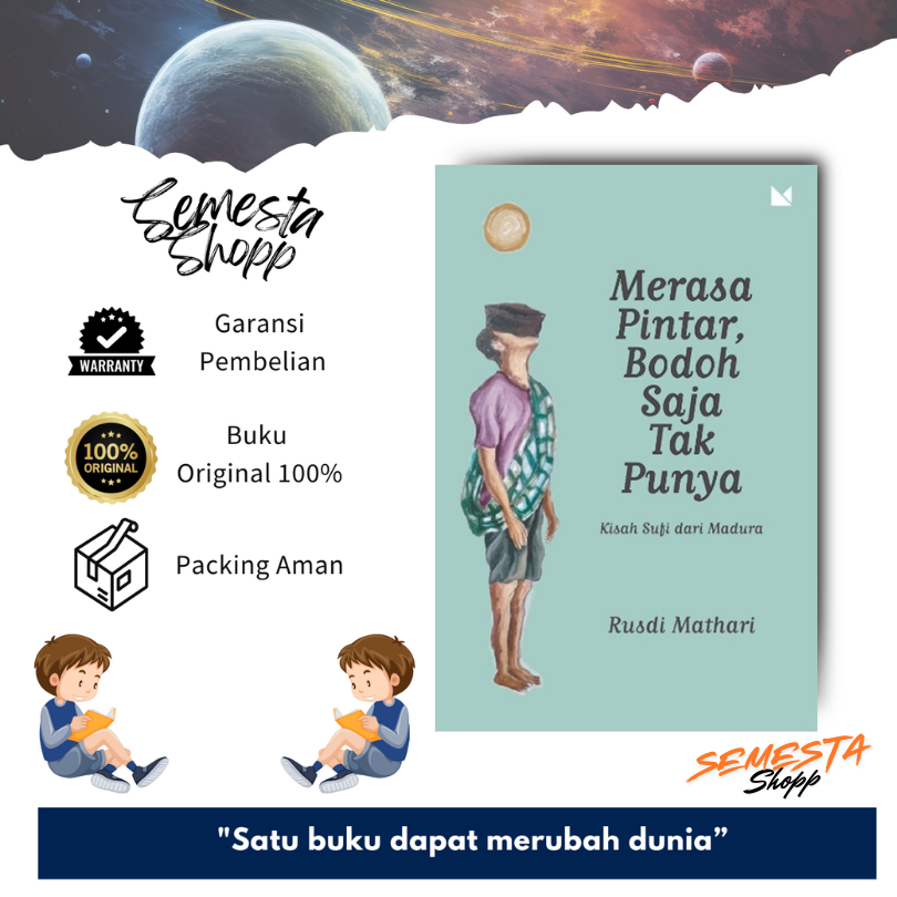 Buku Merasa Pintar, Bodoh Saja Tak Punya