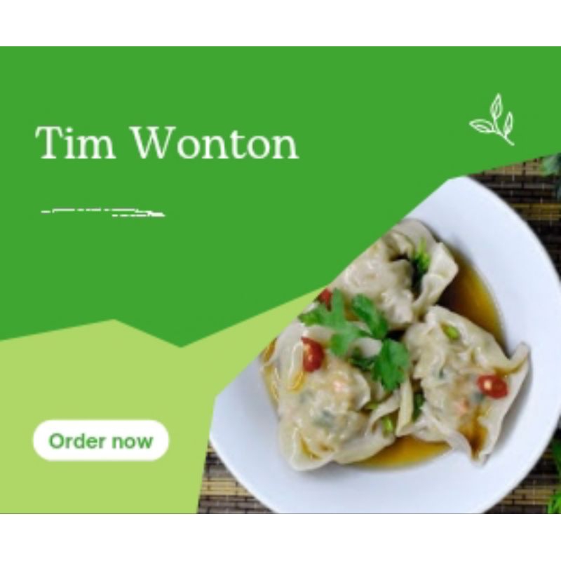 

Dimsum Frozen Wonton Ayam isi 50 pcs