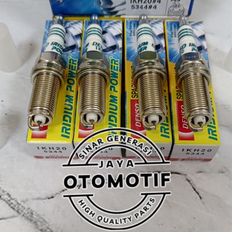 BUSI IRIDIUM POWER DENSO (4PCS) ALL NEW LIVINA XPANDER MIRAGE IKH20 ORIGINAL