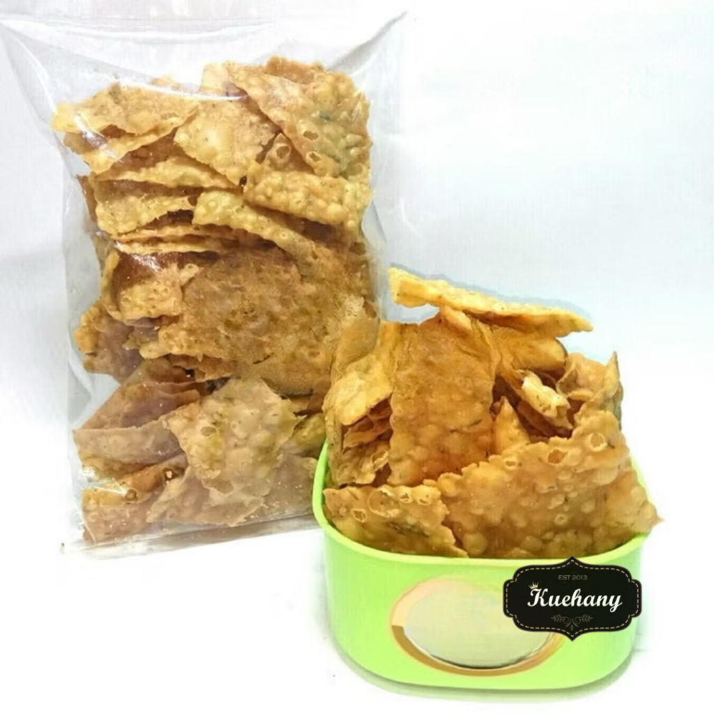 

KERIPIK BAWANG 1kg / KERIPIK PANGSIT / KERIPIK BAWANG