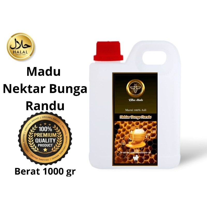 

Madu Nektar Bunga Randu Nett 1Kg