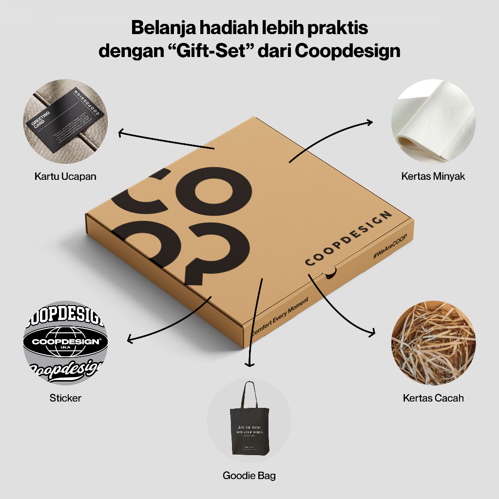 

Coop Design - Gift Set Box Packaging Hampers Hadiah Natal dan Tahun Baru Limited Edition