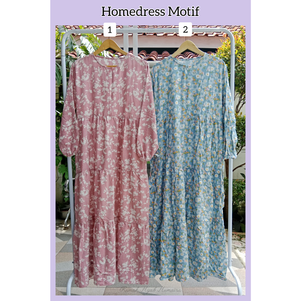Homedress Motif - Rumah Hijab Humaira