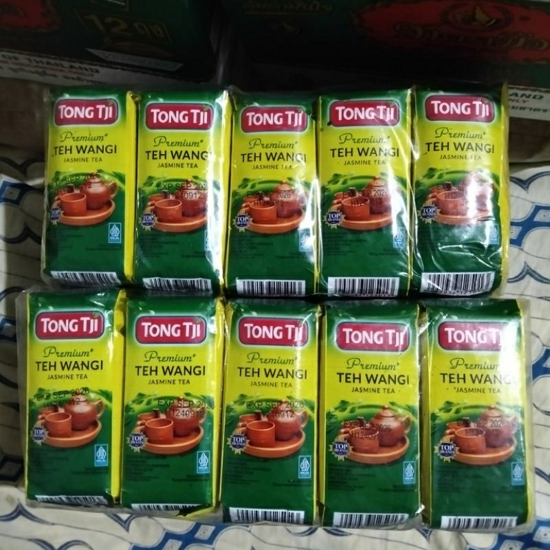 

Teh Tong Tji Premium 1 Slop Isi 10 Bungkus Berat 50 gr