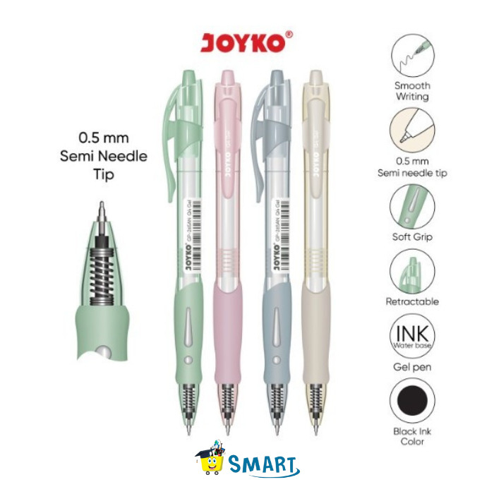 

(1PAK ISI 12PCS) JOYKO BALLPOINT GEL GP 265 AN