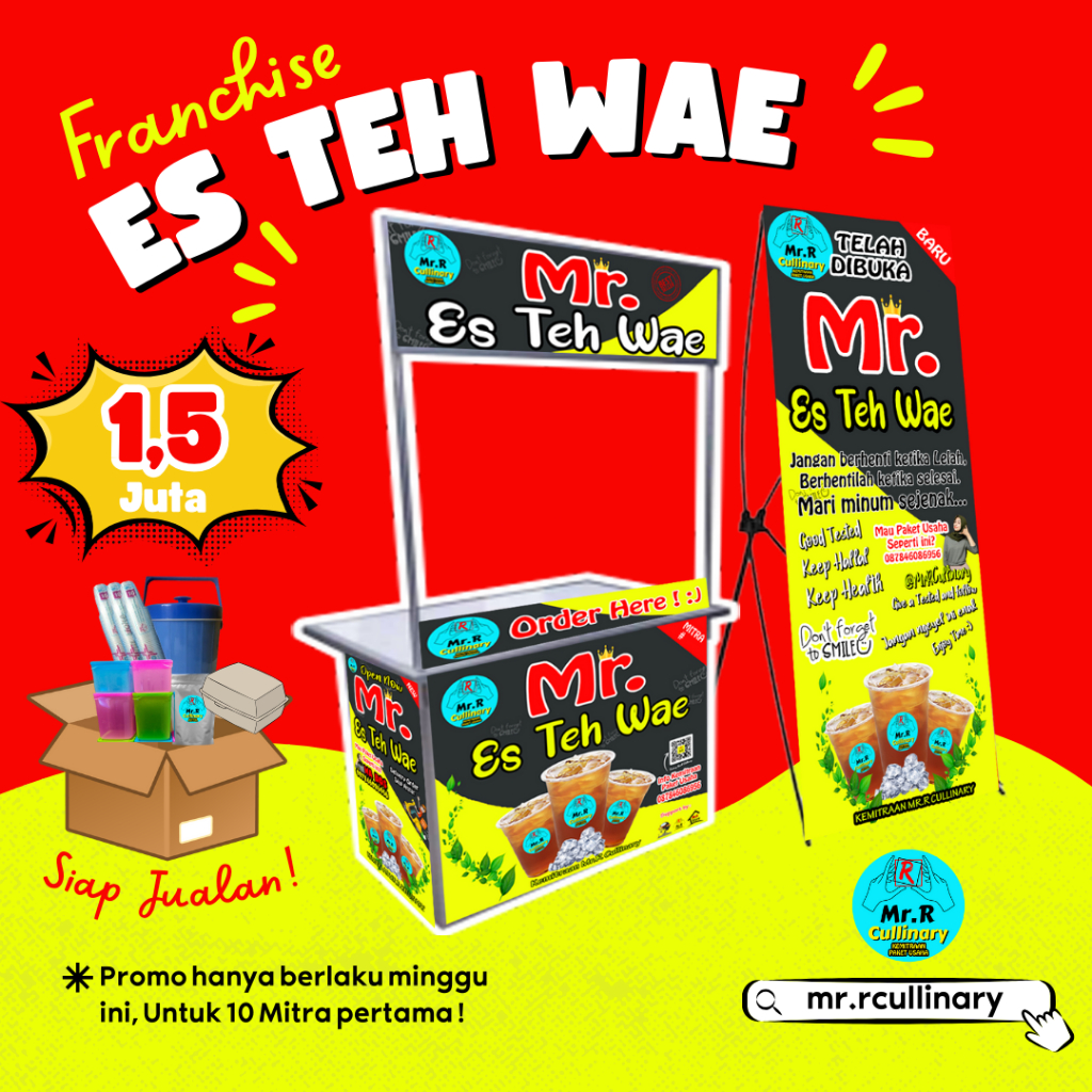 

PAKET USAHA MR. ES TEH WAE || KEMITRAN USAHA|PELUANG USAHA