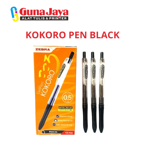 

KOKORO PEN BLACK - PULPEN HITAM KOKORO