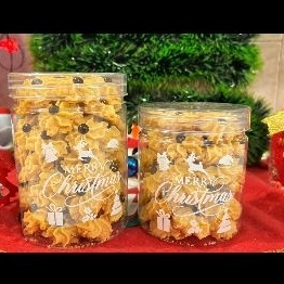 

Semprit kue kering Hampers Natal toples tabung 600ml