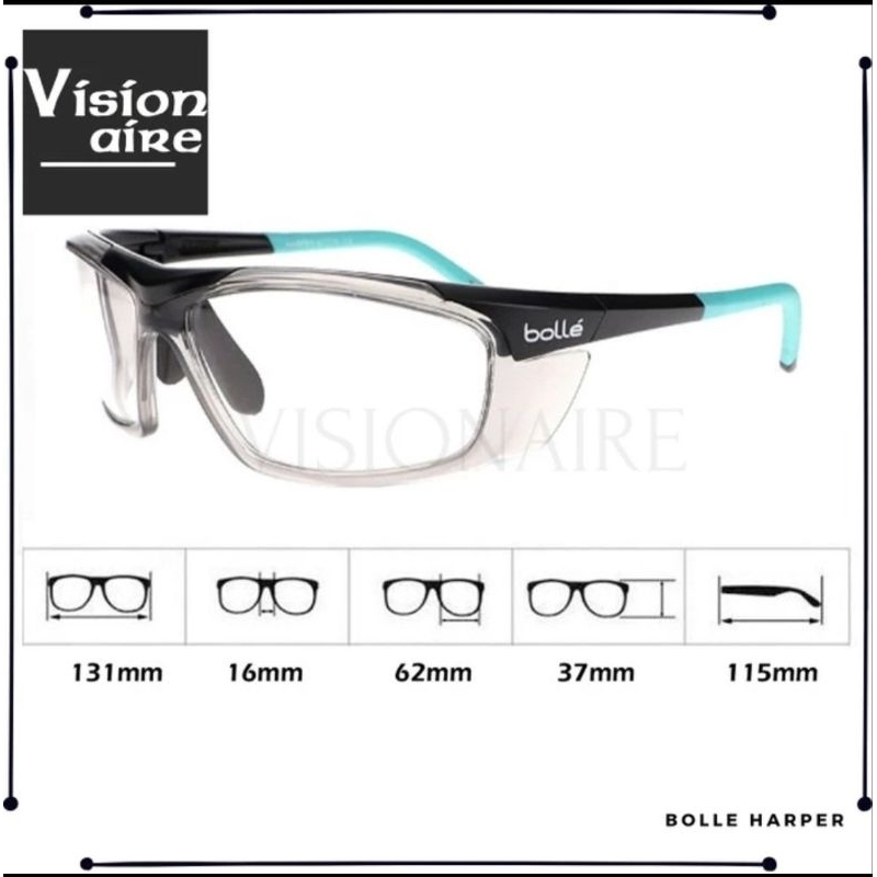 Kacamata Safety Minus Bolle Harper