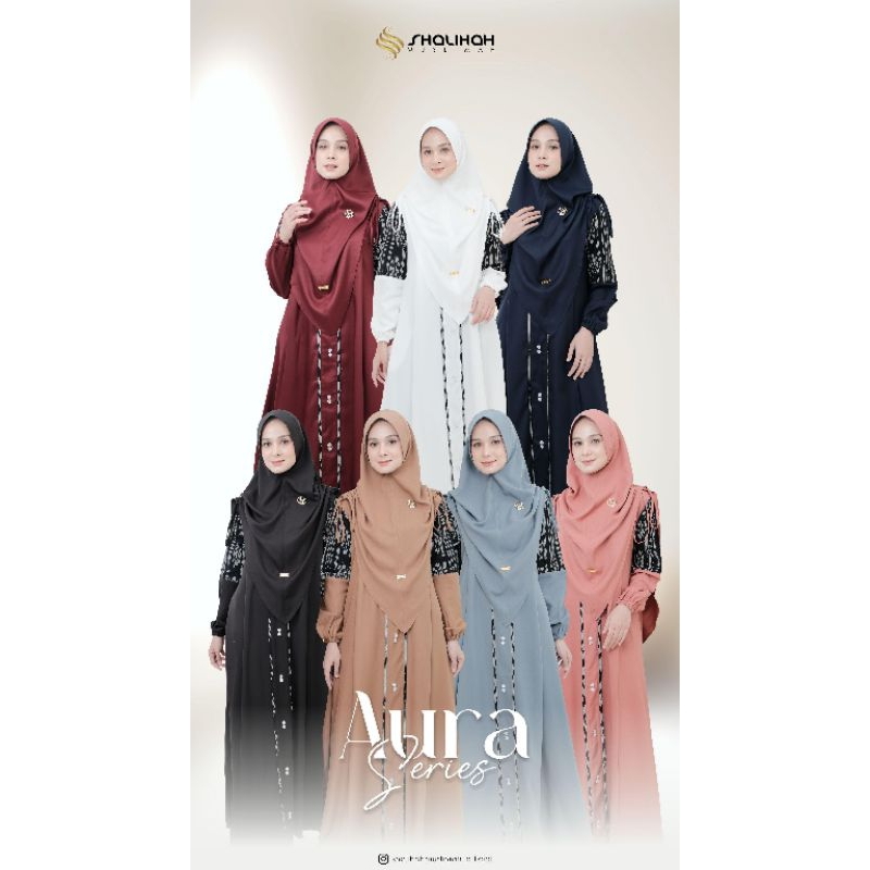 Aura by Shalihah muslimah ( ready dress only )